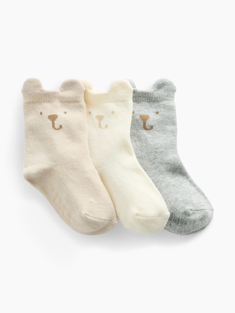 Baby Brannan Bear Socks (3-Pack)