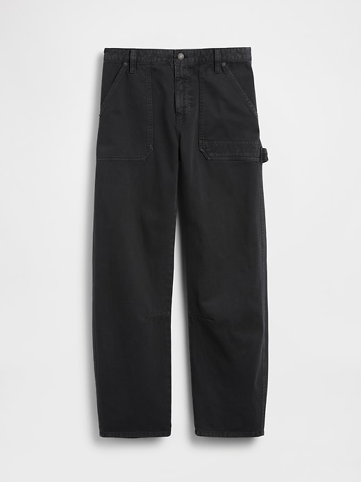 Image number 6 showing, Mid Rise Slim Barrel Utility Pants