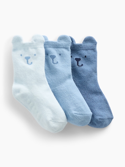 Baby Brannan Bear Socks (3-Pack)