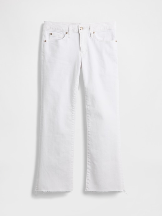 Image number 1 showing, Low Rise Long & Lean Crop Jeans