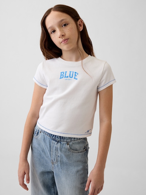 Get Blue Kids Graphic T-Shirt