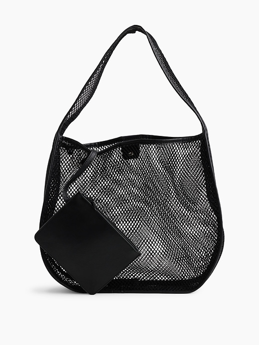 Image number 1 showing, Mesh Hobo Bag