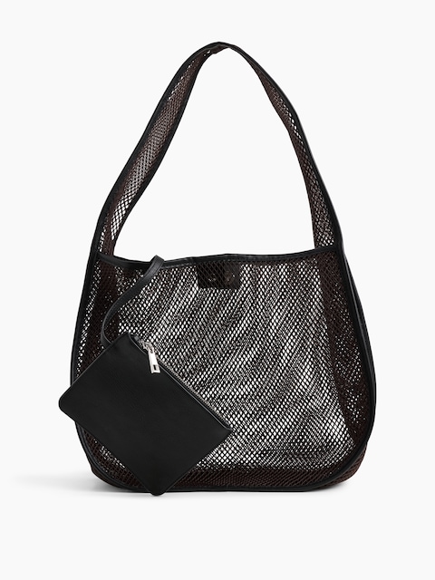 Mesh Hobo Bag
