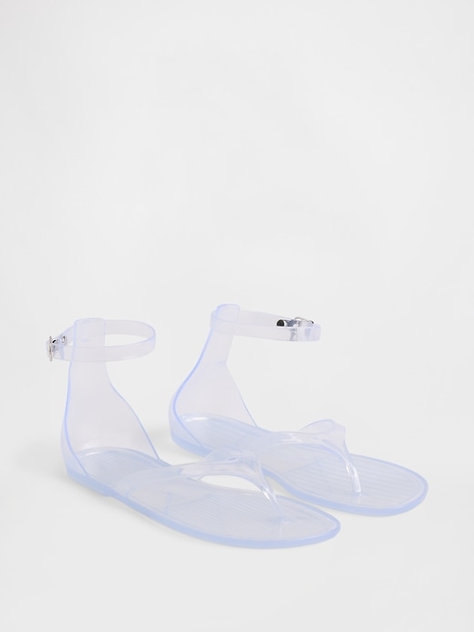 Image number 1 showing, Jelly Thong Sandals