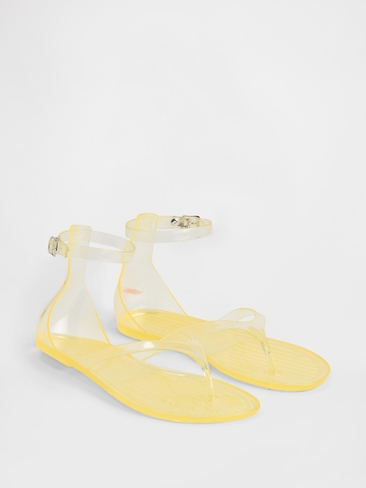 Image number 1 showing, Jelly Thong Sandals