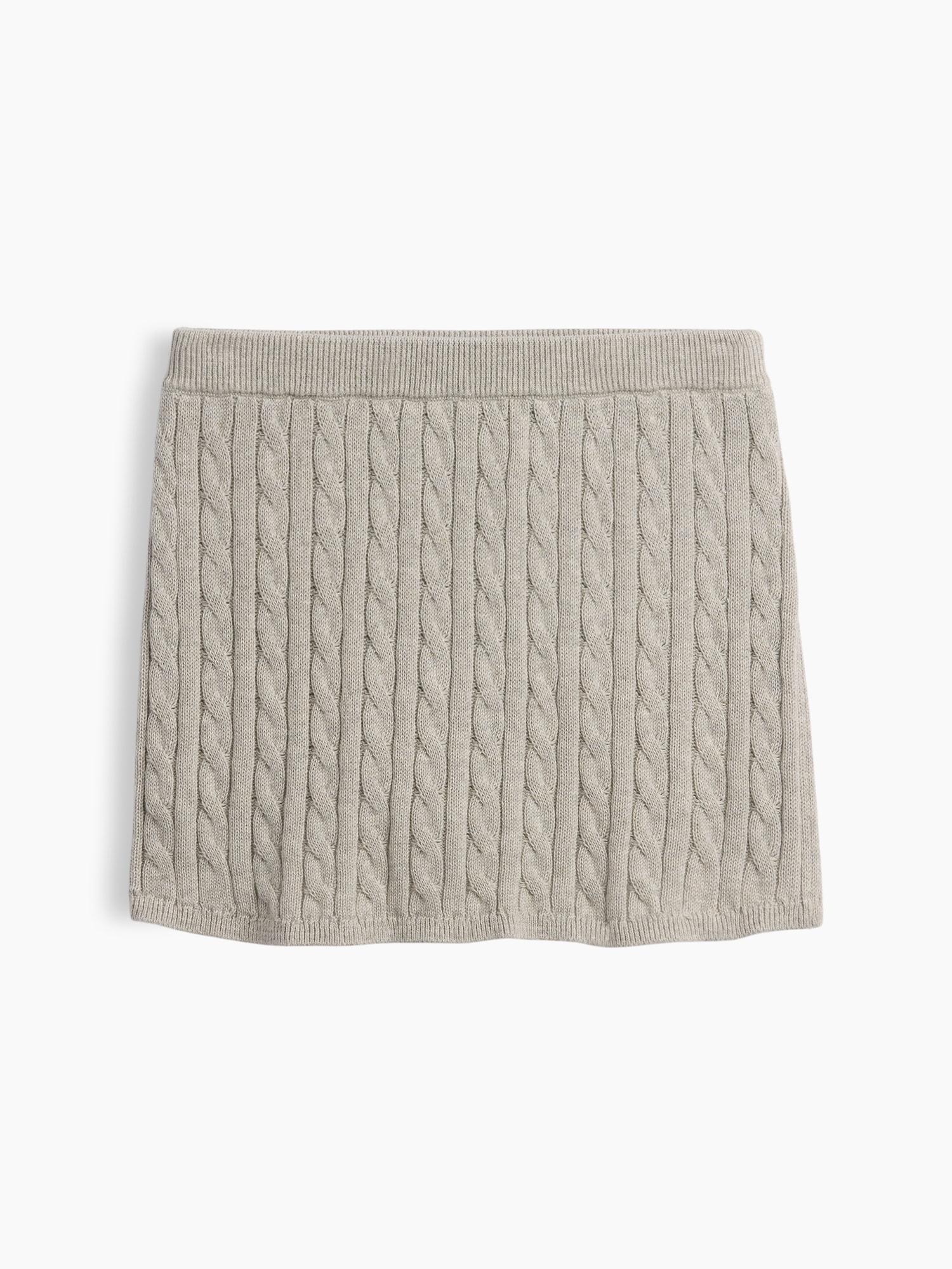 Kids Cable-Knit Sweater Skort