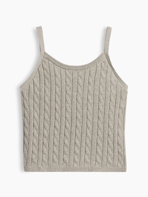 Image number 2 showing, Kids Cable-Knit Sweater Cami