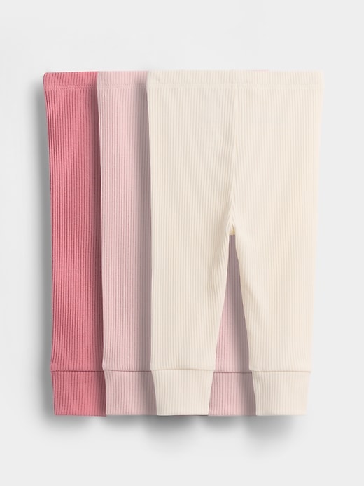 Image number 2 showing, Baby First Favorites TinyRib Pants (3-Pack)