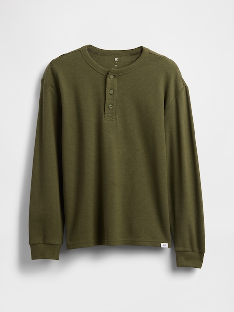 Kids Relaxed Henley T-Shirt