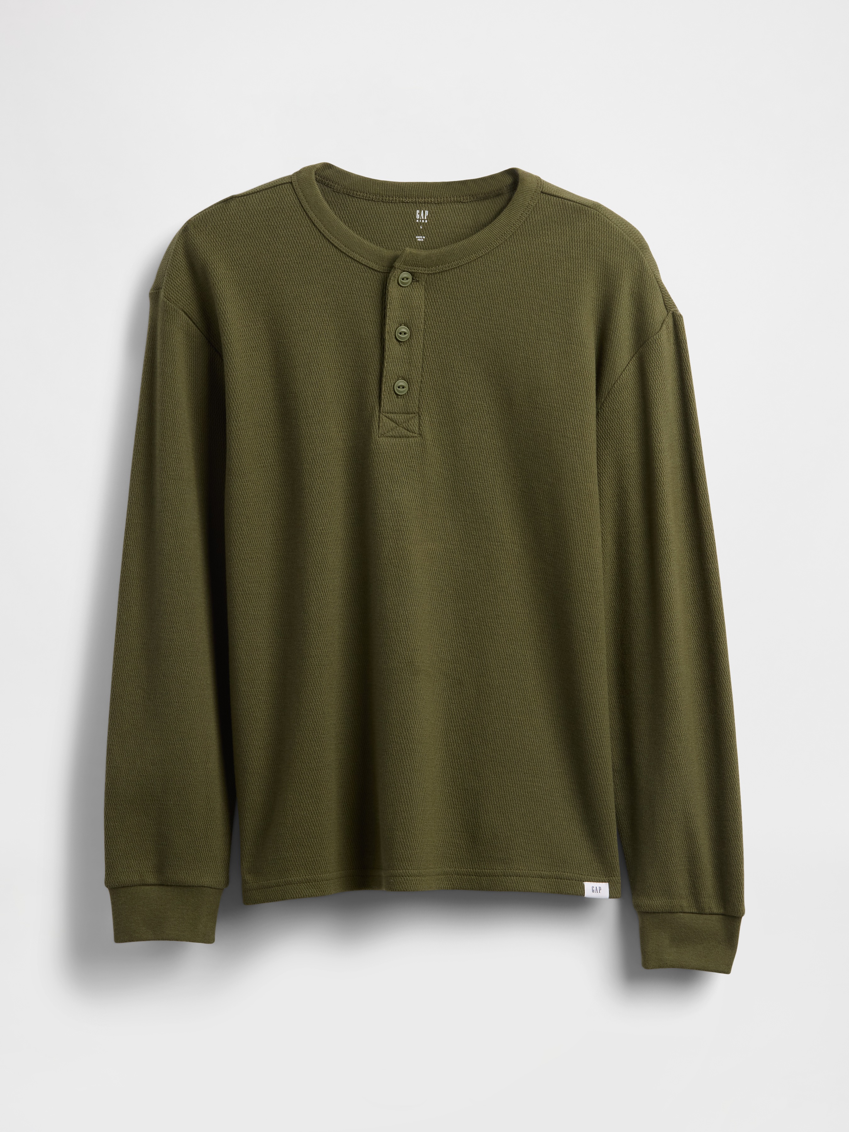 Kids Relaxed Henley T-Shirt