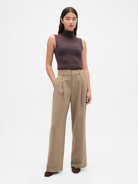 365 High Rise Pleated Trousers