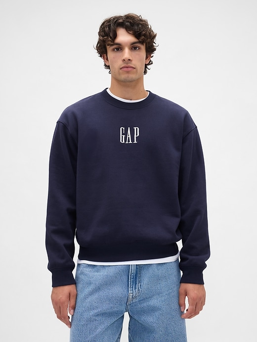 Adult Heavyweight Oversized Logo Sweatshirt | Gap