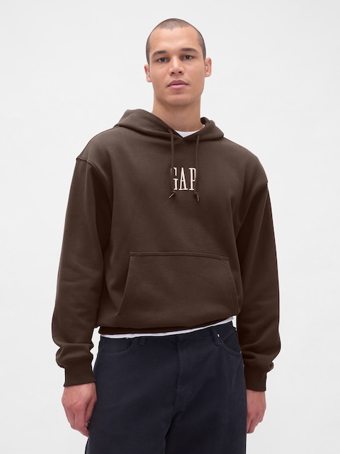 Adult Heavyweight Oversized Logo Hoodie
