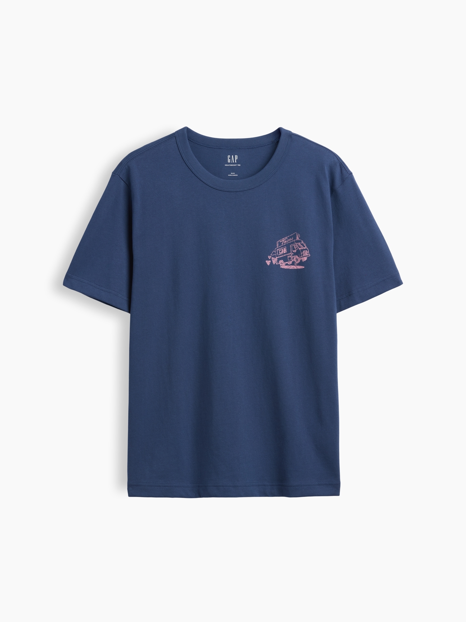 California Taco Truck Heavyweight Graphic T-Shirt
