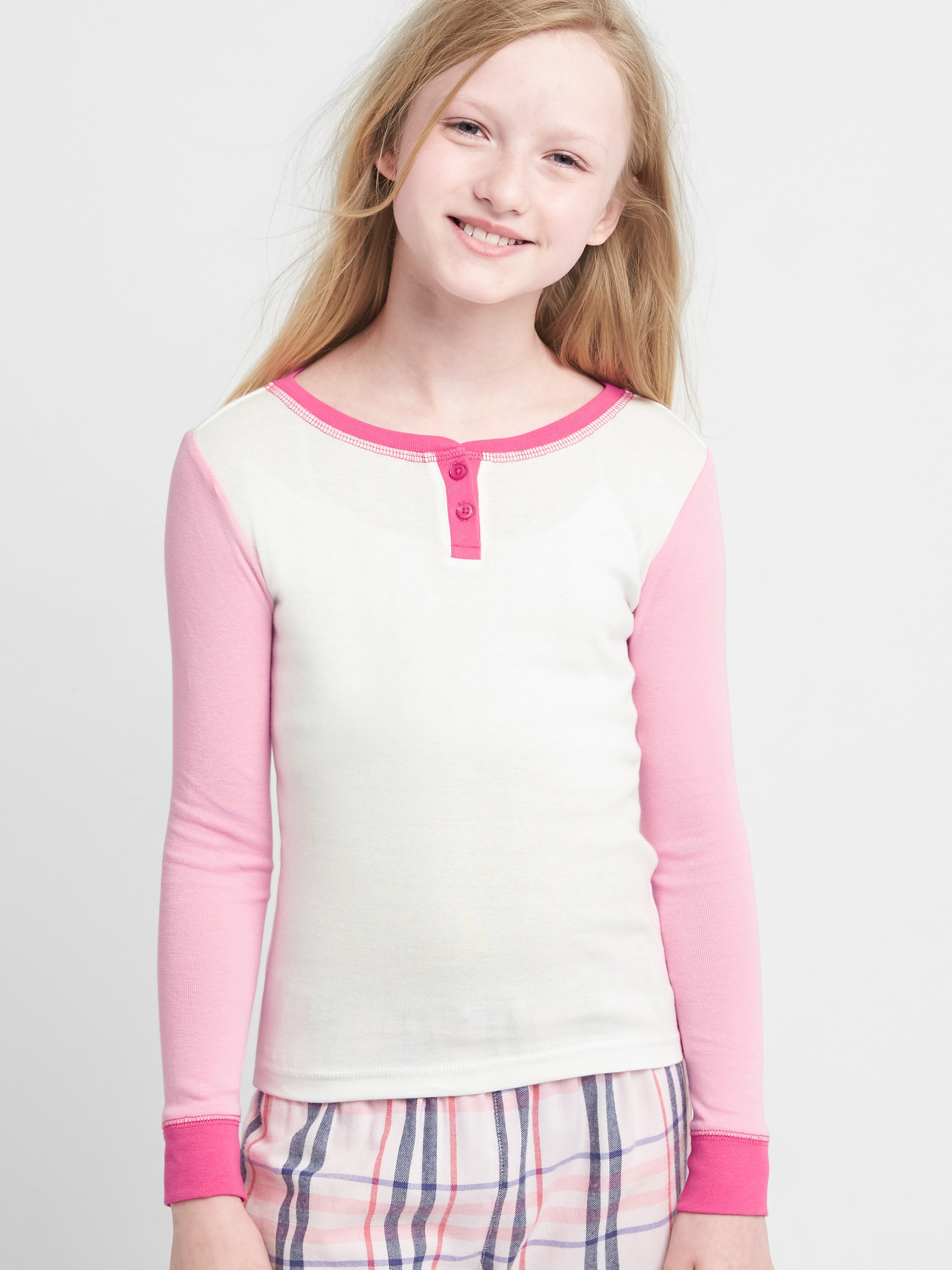 Colorblock PJ henley