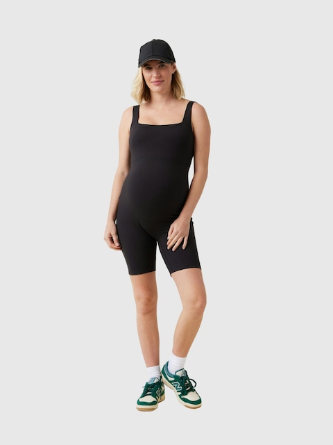 Ingrid and Isabel The Short Maternity Active Unitard Jumpsuit