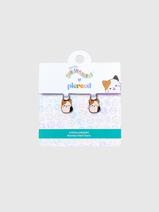 Image number 1 showing, Pierced Co Squishmallows Cam Charms for Huggie Earrings