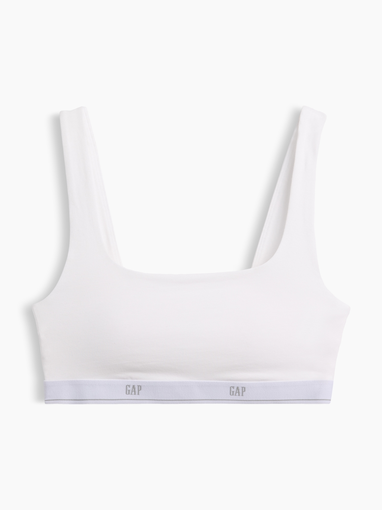 Softest Organic Stretch Cotton Gap Logo Bralette