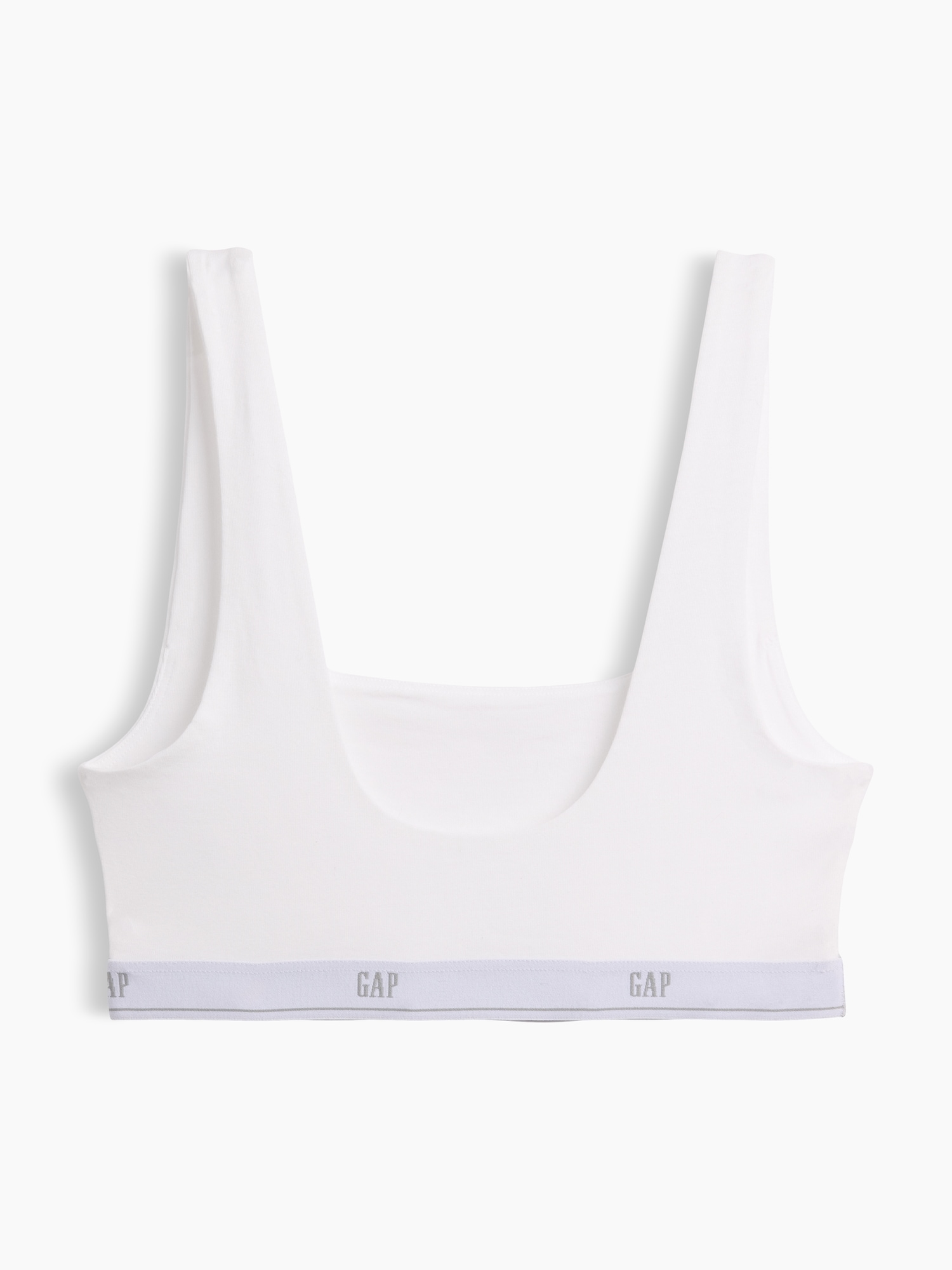 Softest Organic Stretch Cotton Gap Logo Bralette