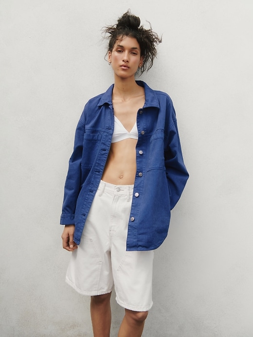 READYMADE oversize jaketシャツ Oversized Shirt Jacket | Gap