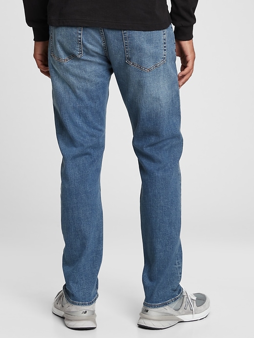 Image number 2 showing, Athletic Taper Jeans