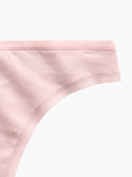 Image number 2 showing, Softest Organic Stretch Cotton Thong