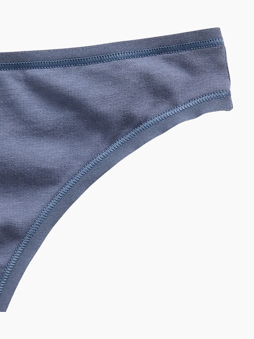 Image number 2 showing, Softest Organic Stretch Cotton Thong