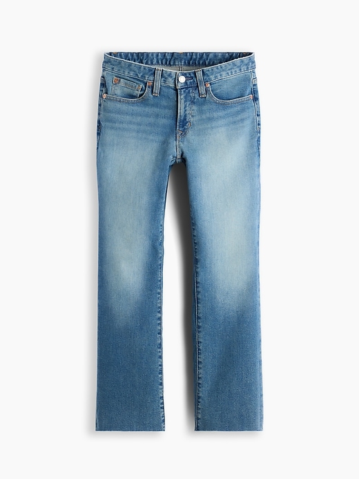 Image number 2 showing, Low Rise Long & Lean Crop Jeans