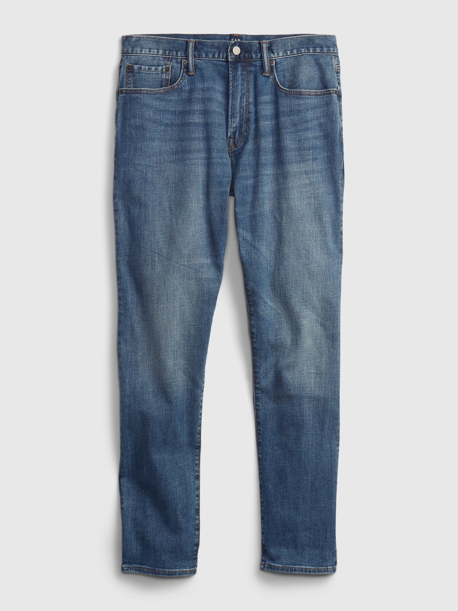 Мужские джинсы Gap Athletic Taper Jeans — фото 5