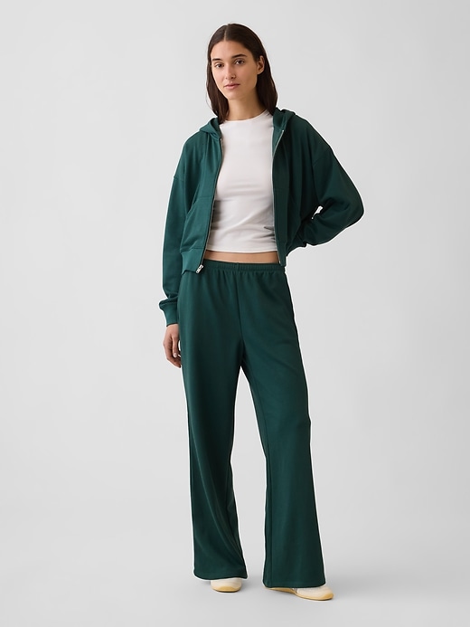 Image number 1 showing, Mid Rise VintageSoft Terry Loose Sweatpants