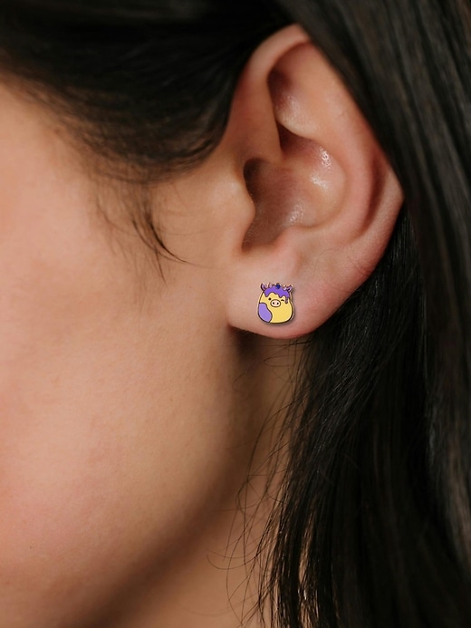 Image number 2 showing, Pierced Co Squishmallows Benito Screwback Earrings