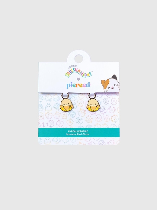 Image number 1 showing, Pierced Co Squishmallows Junie Charms for Huggie Earrings