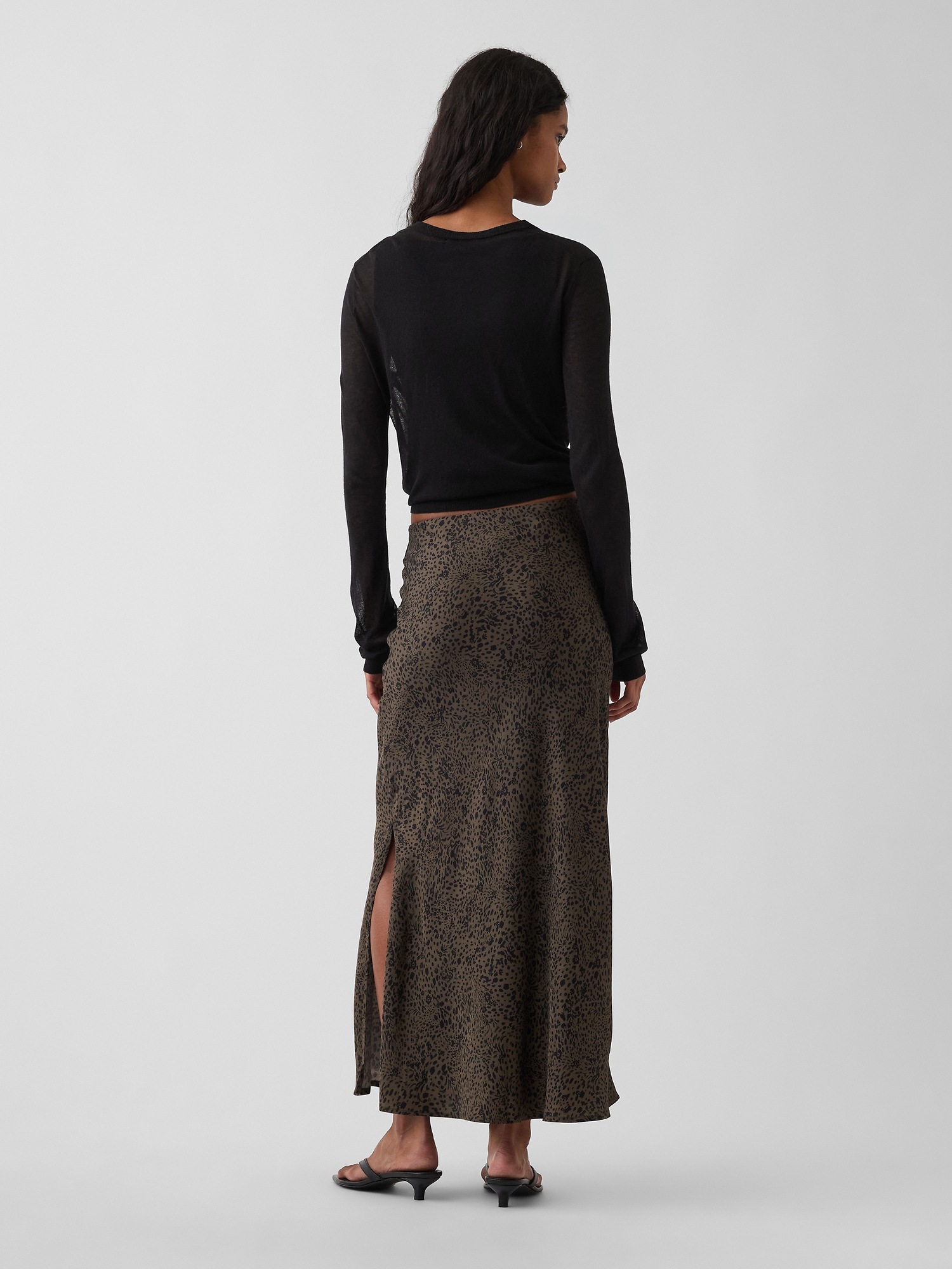 Женские юбки Gap Maxi Slip Skirt — фото 2
