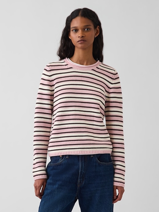 Image number 1 showing, 100% Cotton Rollneck Sweater