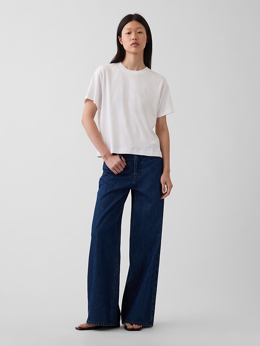 Image number 2 showing, Supima® Cotton Relaxed T-Shirt