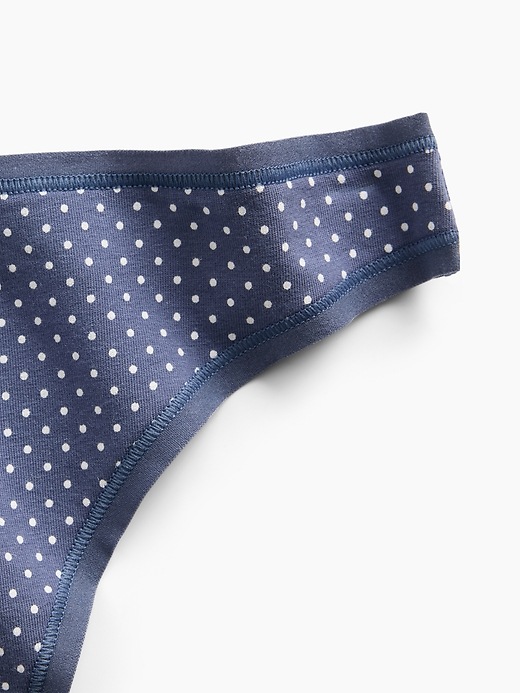 Image number 2 showing, Softest Organic Stretch Cotton Thong