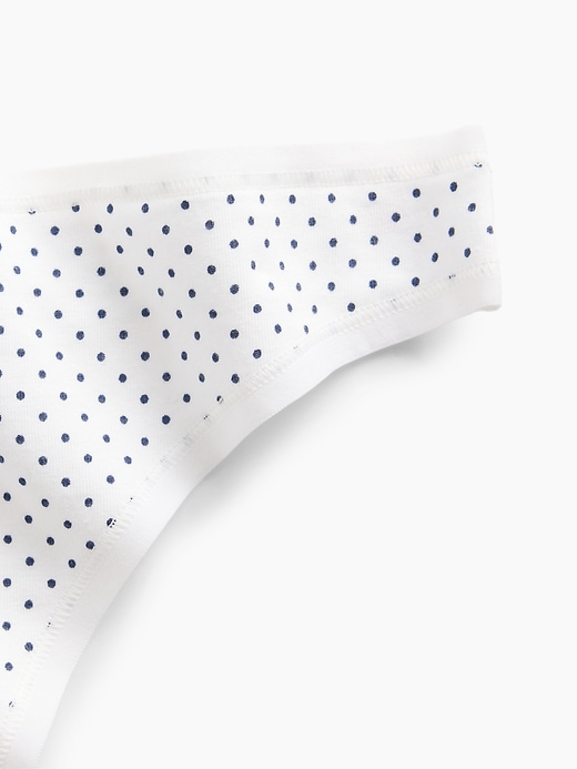 Image number 2 showing, Softest Organic Stretch Cotton Thong