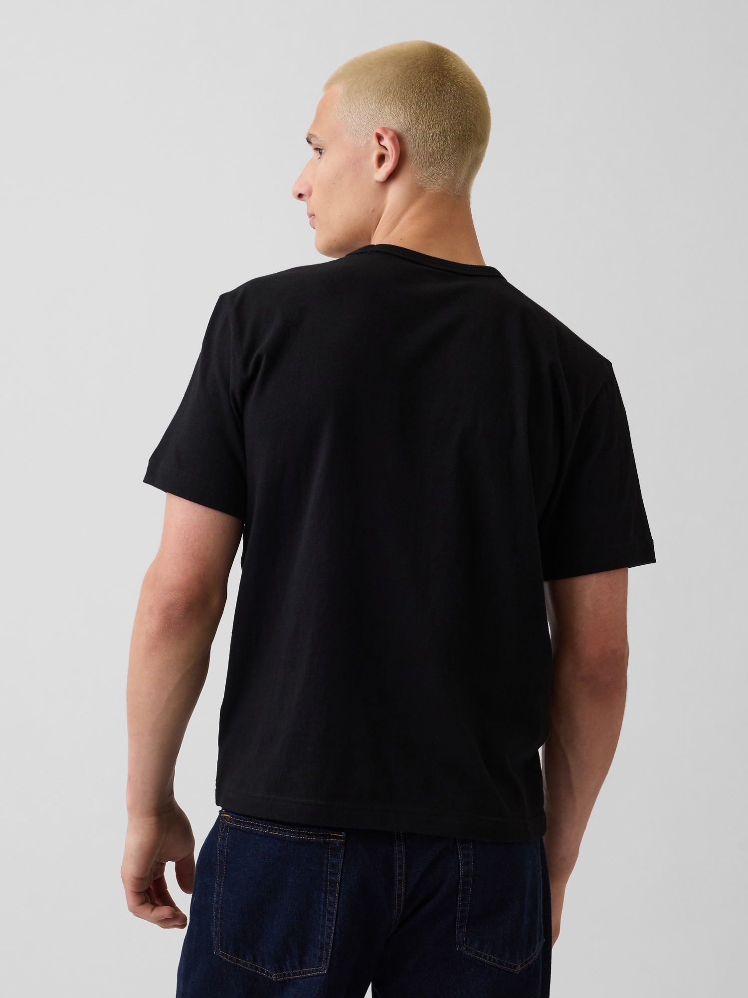 Мужские футболки Gap Arch Logo T-Shirt — фото 3