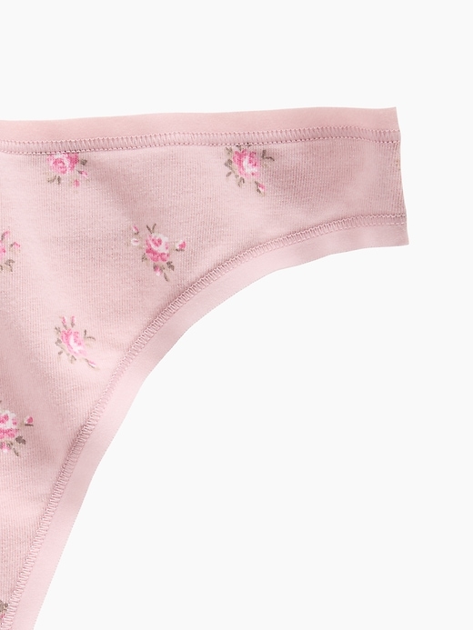 Image number 2 showing, Softest Organic Stretch Cotton Thong