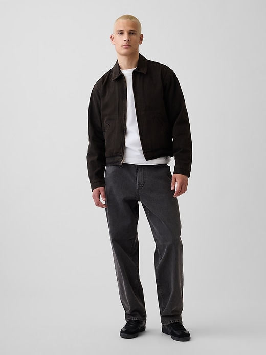 Image number 2 showing, Denim Boxy Workwear Jacket