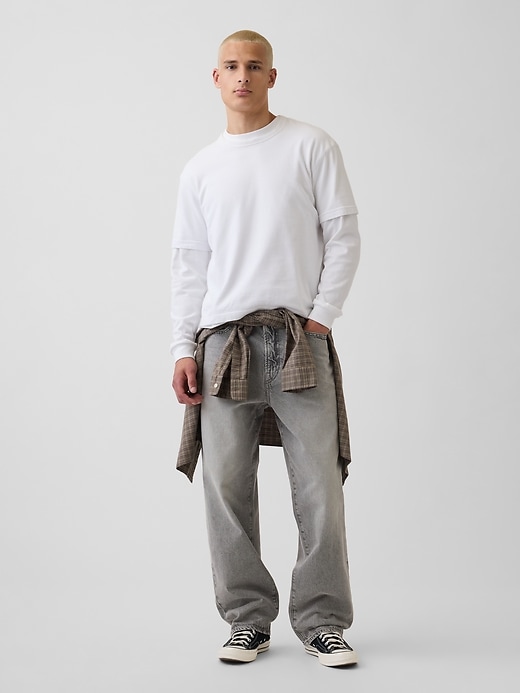 Image number 5 showing, Baggy Jeans