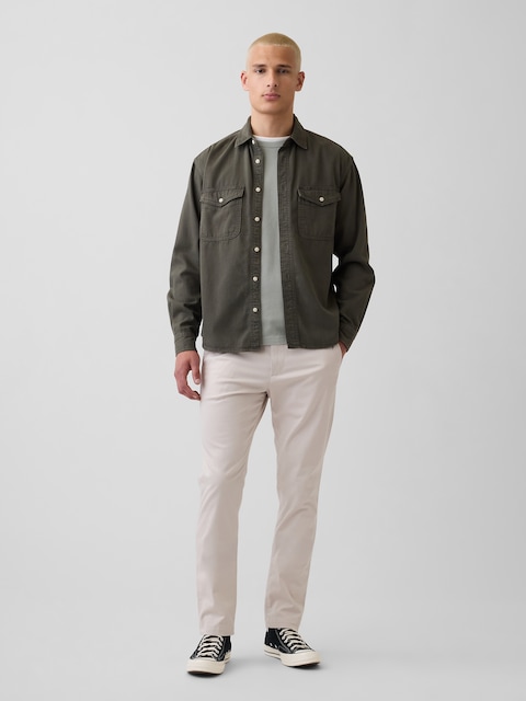 Modern Slim Khakis