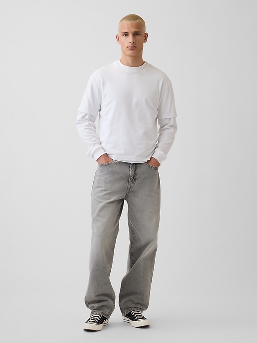 Image number 1 showing, Baggy Jeans