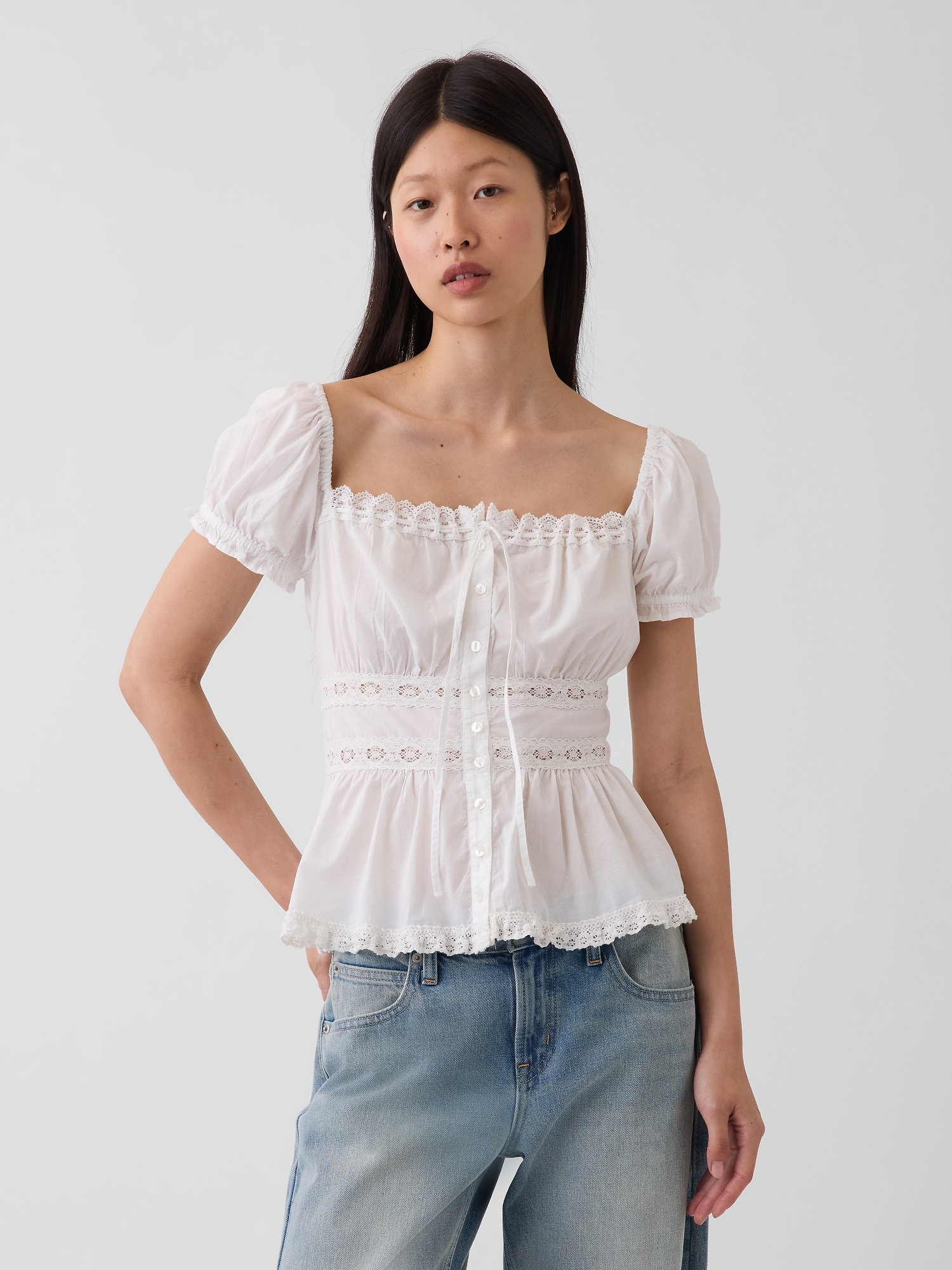 Women's Square Neck Top | Gap