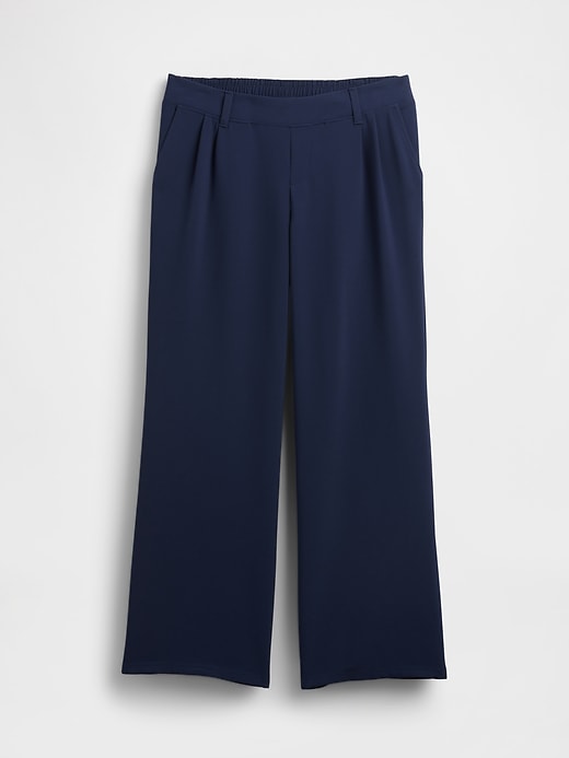 Image number 1 showing, Maternity Under Belly 365 Wide-Leg Trousers