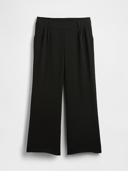 Image number 1 showing, Maternity Under Belly 365 Wide-Leg Trousers