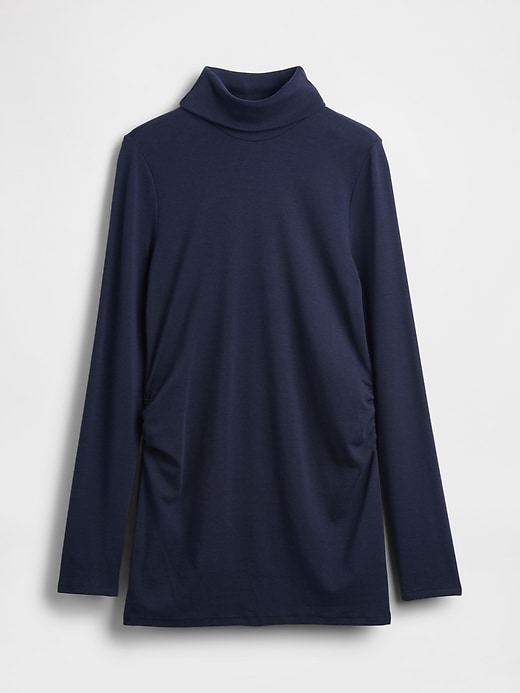 Image number 1 showing, Maternity Modern Turtleneck Shirt