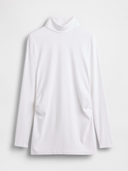 Image number 1 showing, Maternity Modern Turtleneck Shirt