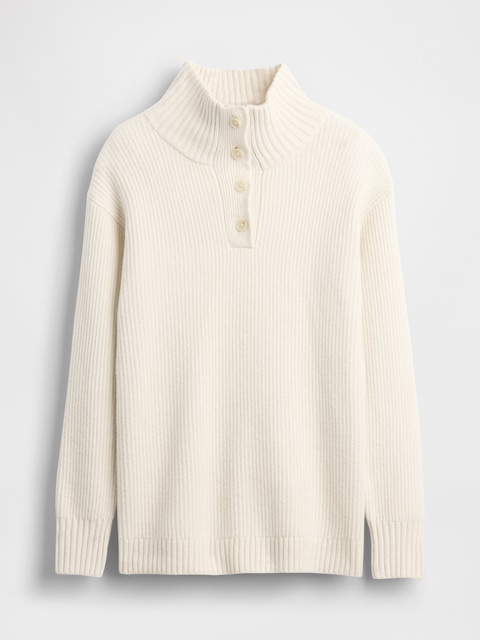 Maternity CashSoft Mockneck Sweater