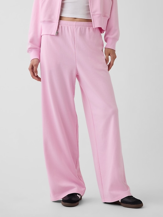 Image number 2 showing, Mid Rise VintageSoft Terry Loose Sweatpants